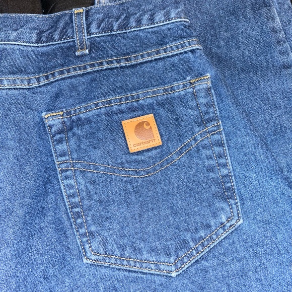 Carhartt Men's Relaxed Fit Jeans - Classic Blue - Picture 5 of 10
